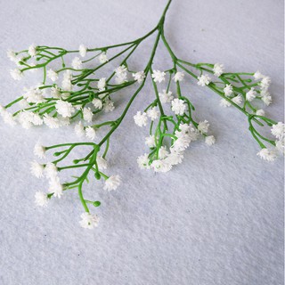 1 pcs Artificial Gypsophila paniculata Fake Silk Flower Babysbreath Home Decor #6