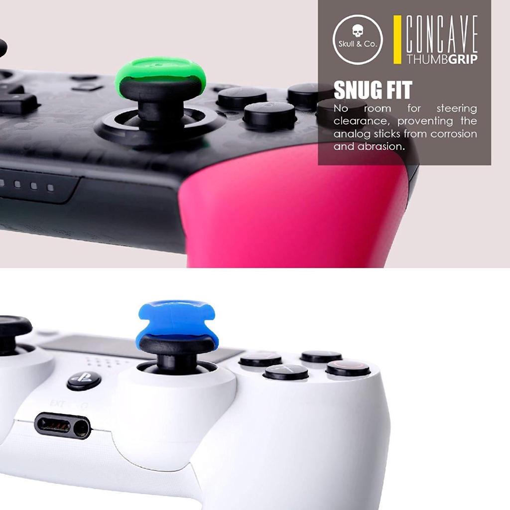 Skull & Co. Thumb Grip 6 Set for Nintendo Switch Pro Controller