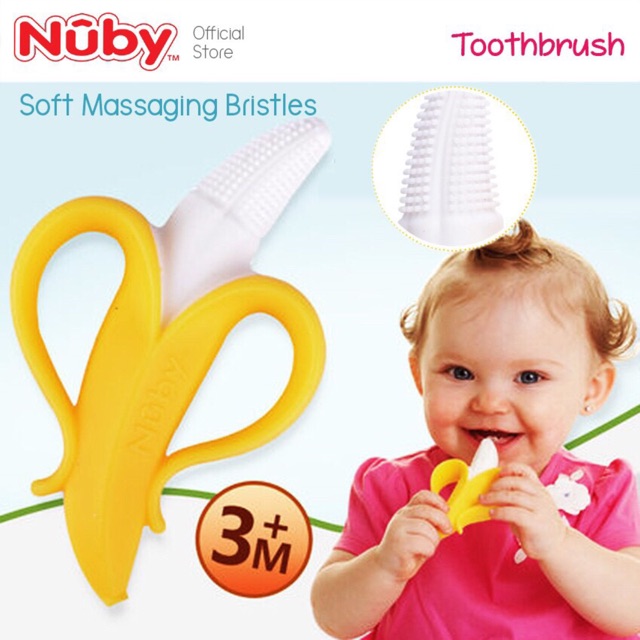 nuby nana nubs massaging toothbrush