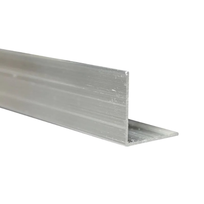 1" x 1" Aluminium equal angle bar 3.18mm L Shape Bar Aluminum Angle Bar