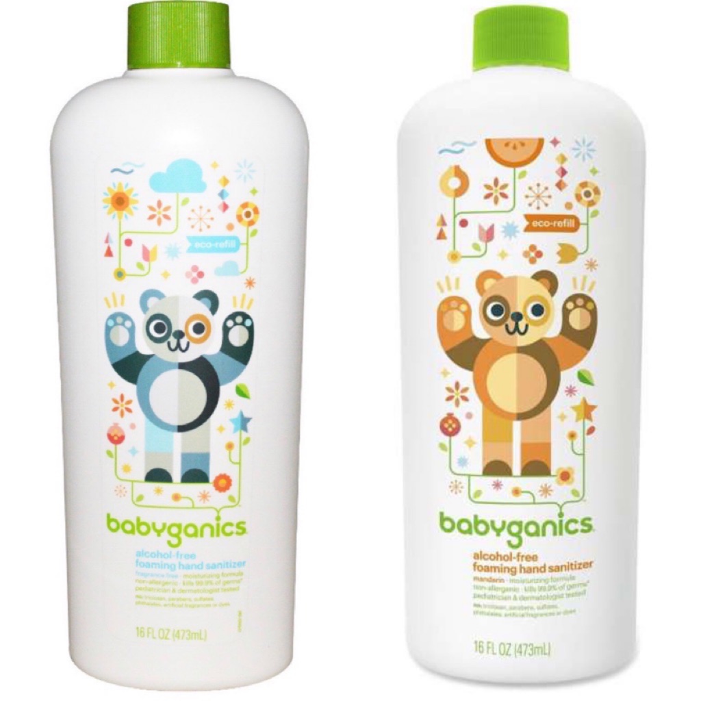 babyganics hand sanitizer refill