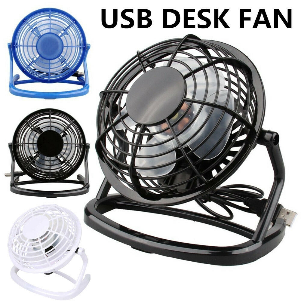 Mini USB Fan Cooler Cooling Portable Desk Fan Super Mute Cooler for