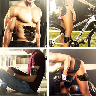 Smart Abs Stimulator Set Abdominal Trainer Male Women's Ab Muscle Exerciser #8