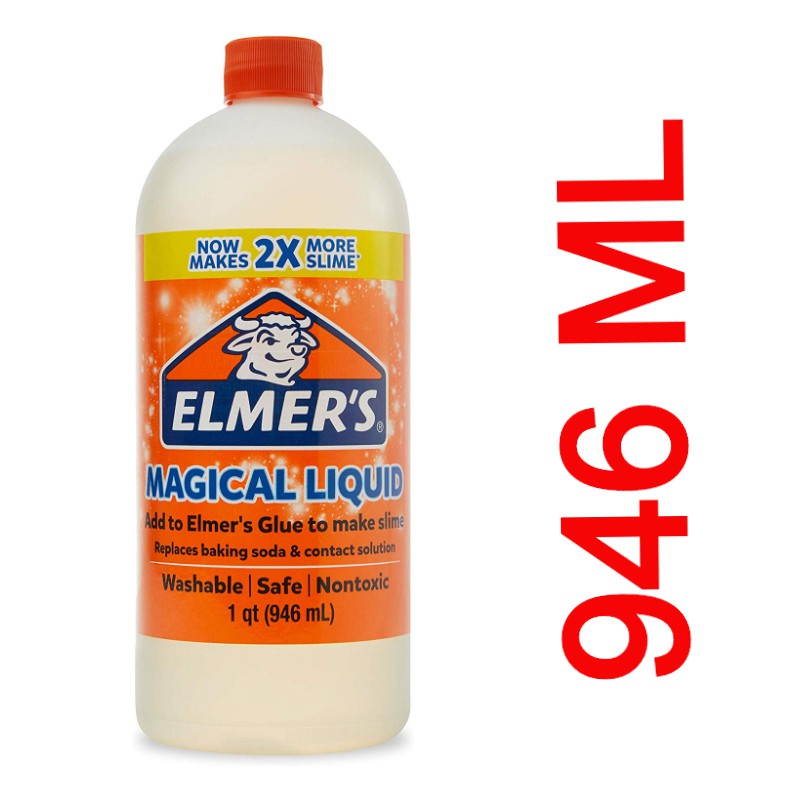 Elmers Magical Liquid Glue Slime Activator Solution 1 Quart 946 ml | Shopee  Singapore