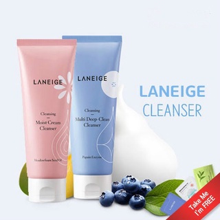 Laneige Multi Deep Cleanser 150ML Moist Cream Cleanser Facial Cleanser Moisturizing Facial Cleanser