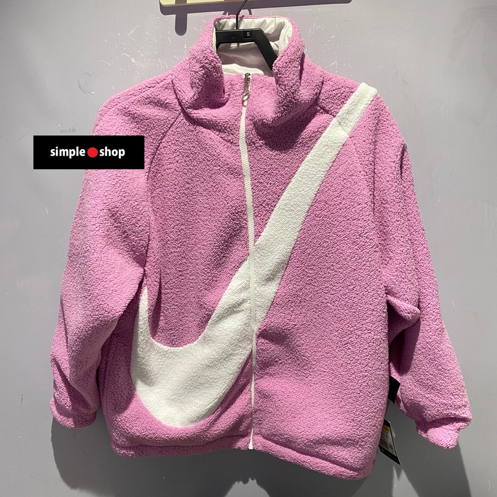nike pink coat