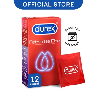 Image of Durex Fetherlite Elite (extra lubricated) Condoms 12s