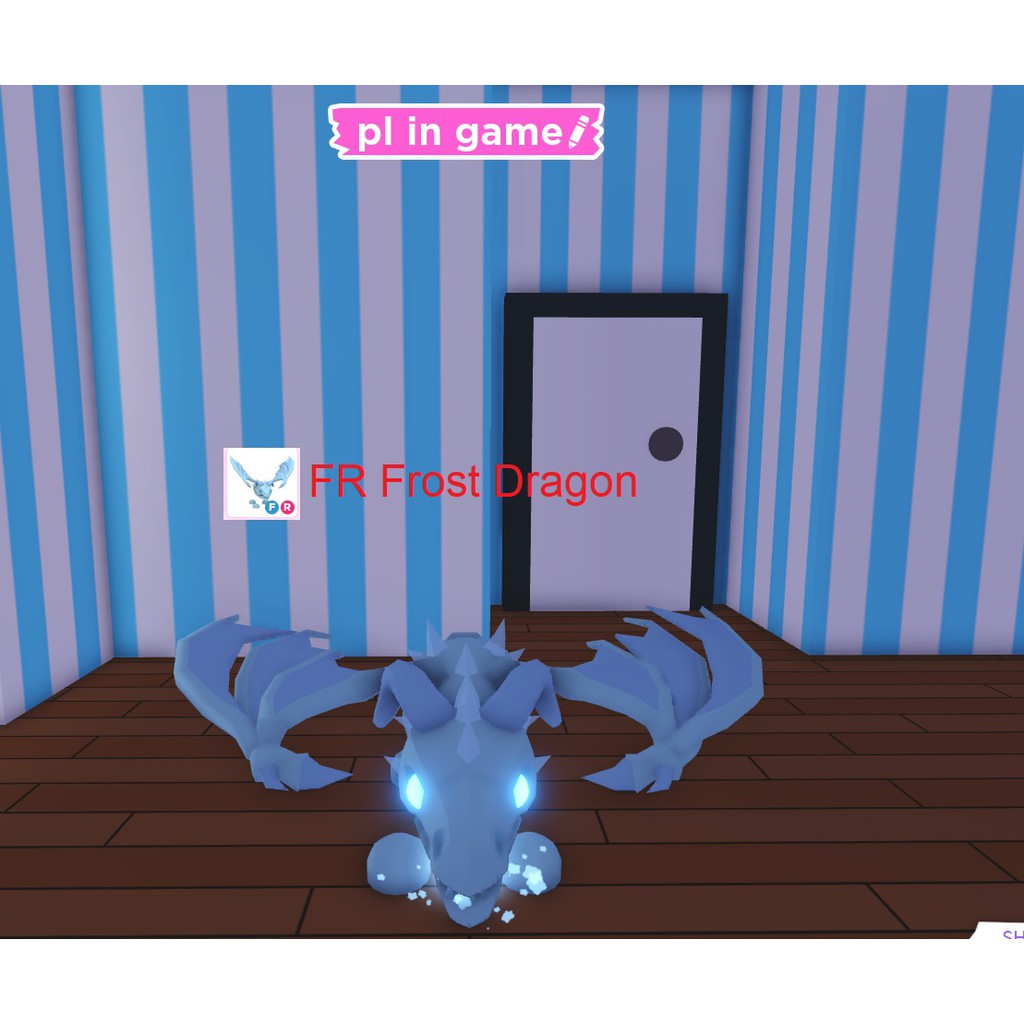 Fr Frost Dragon Adopt Me Roblox Shopee Singapore - roblox frost dragon adopt me