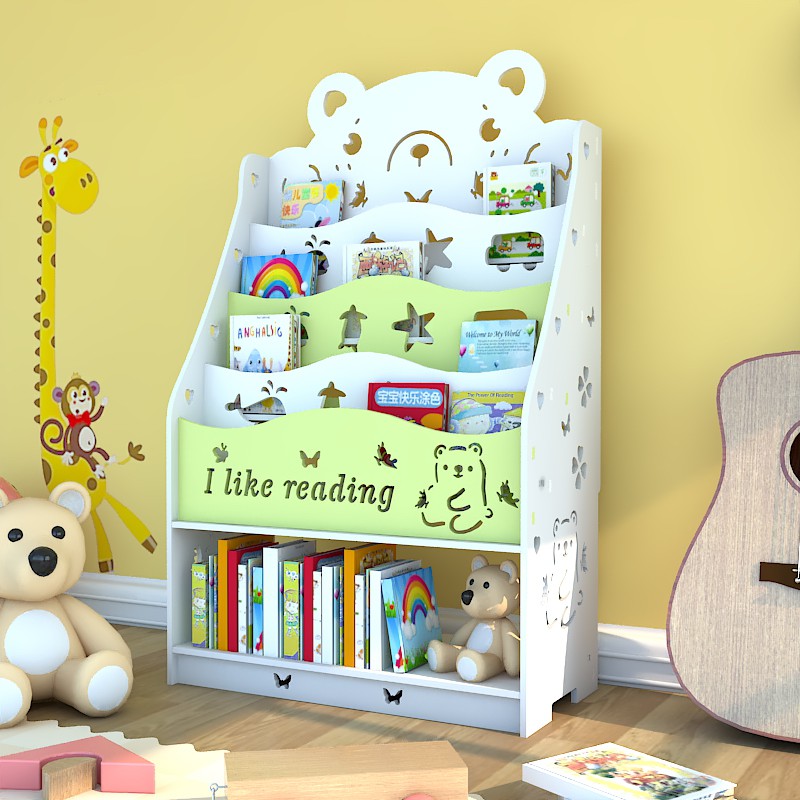 floor bookshelf nursery