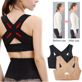 Chest Back Posture Corrector Clavicle Spine Back Shoulder Lumbar Brace Support Belt For Women
