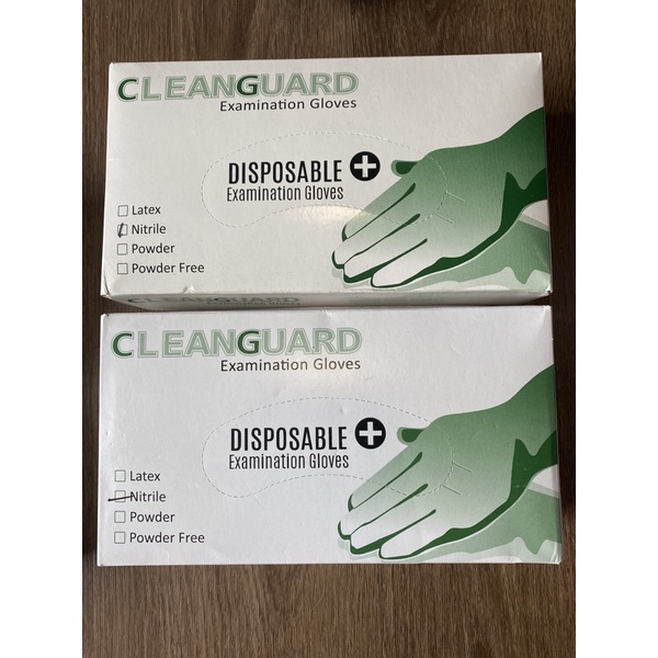 Cleanguard examination gloves (2 boxes) Shopee Singapore