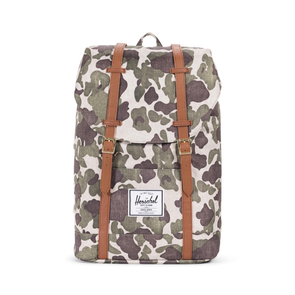 herschel frog camo backpack