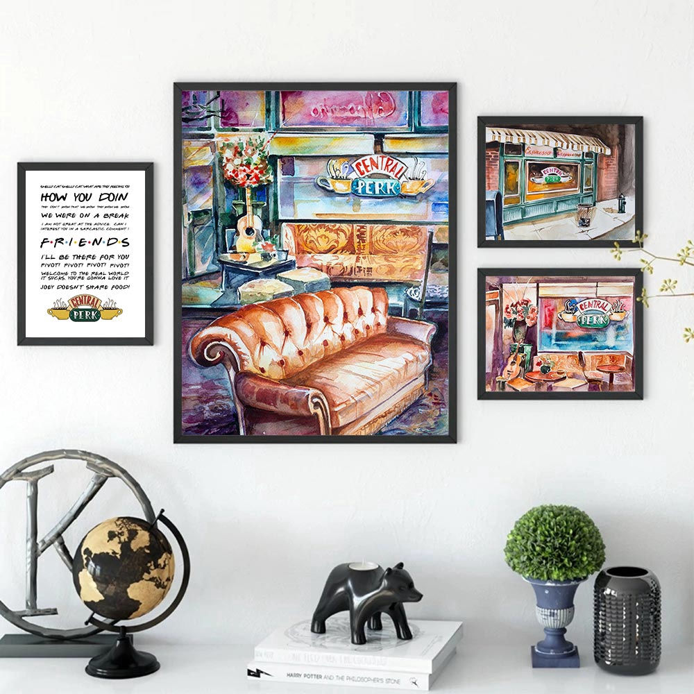 friends tv show bedroom decor