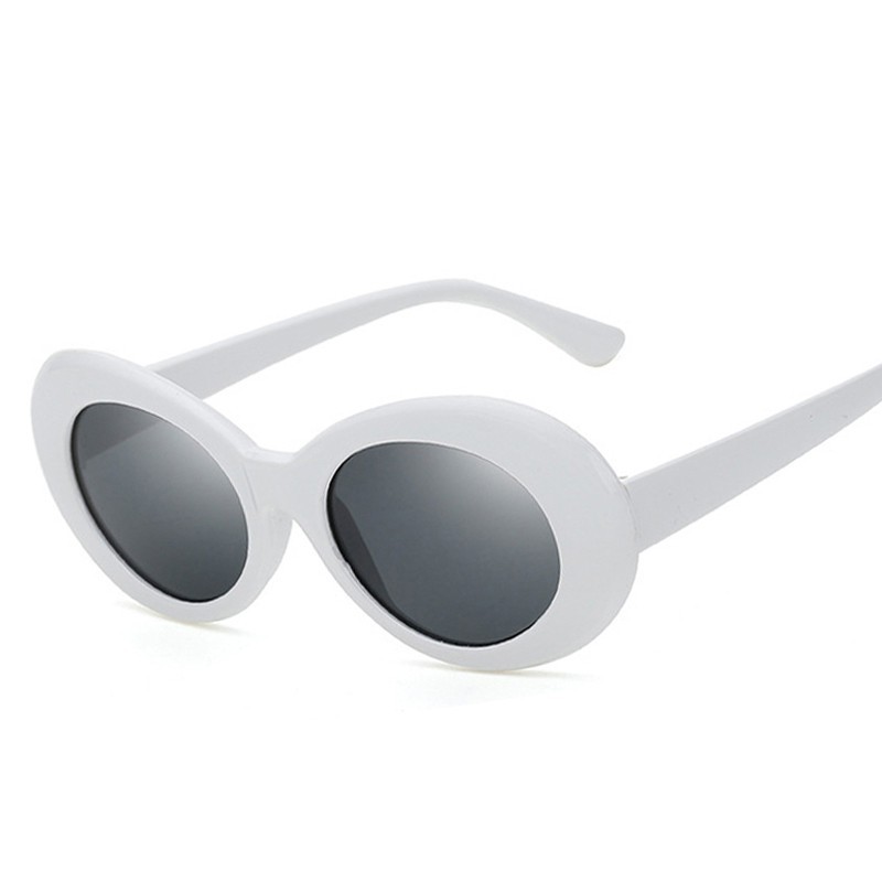 Sunglasses Kurt Cobain Oval Grunge Clout Shades round sun Glasses ...
