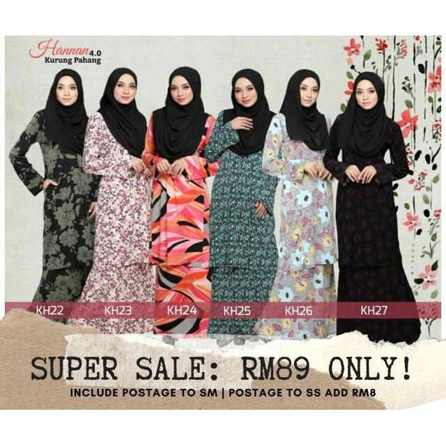  RC Baju  Kurung  Pahang  Hannan 4 0 Kurung  Lycra Nursing 