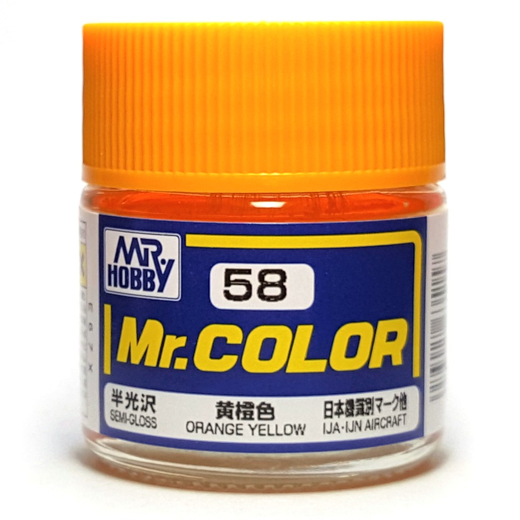 Mr Hobby Mr Color Orange Yellow C58 Shopee Singapore
