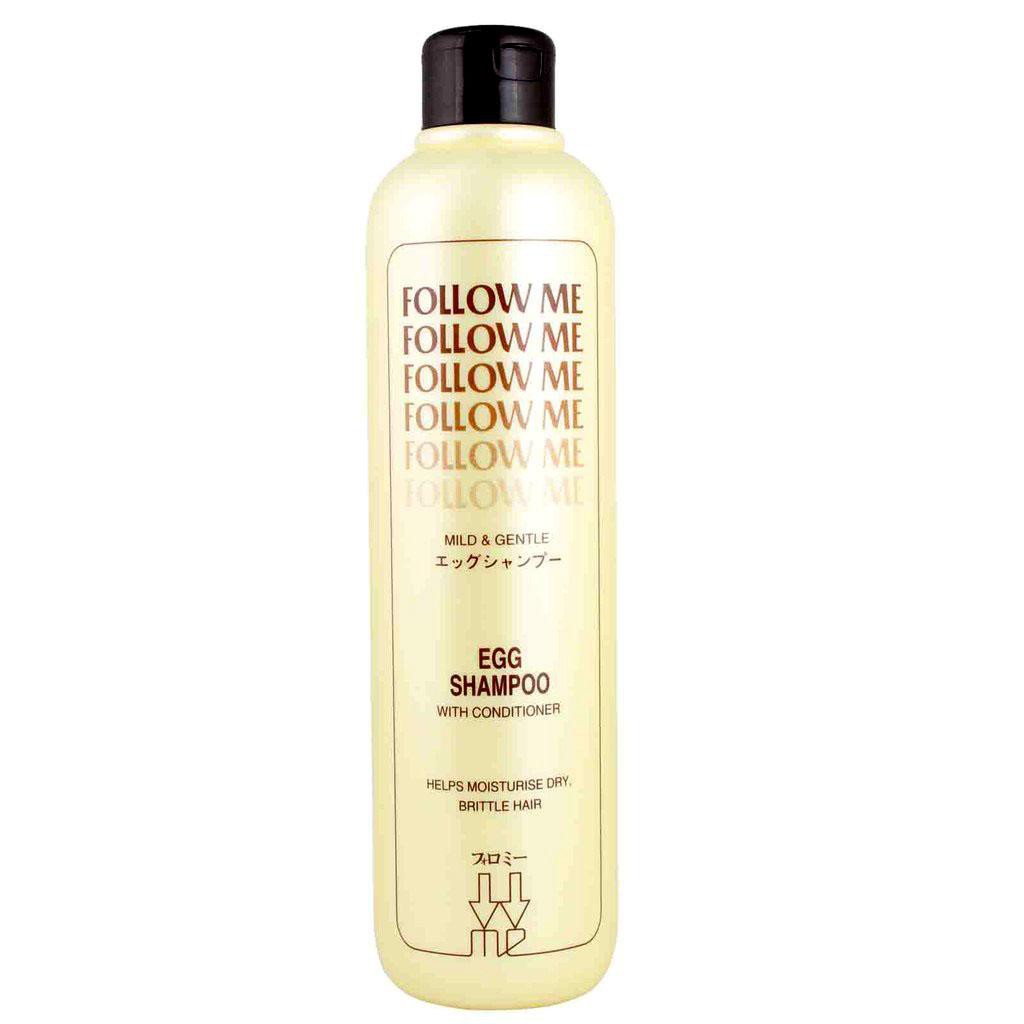 Shop Malaysia Follow Me Egg Shampoo With Conditioner 960ml Shopee Singapore