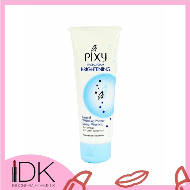 pixy facial foam brightening