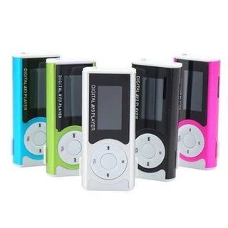 MP3 Digital LCD Screen Clip-on Media Music Player With Micro SD Card Slot