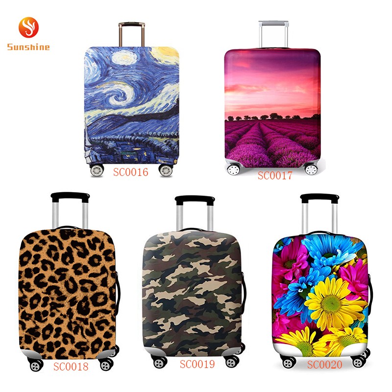 elastic luggage cover