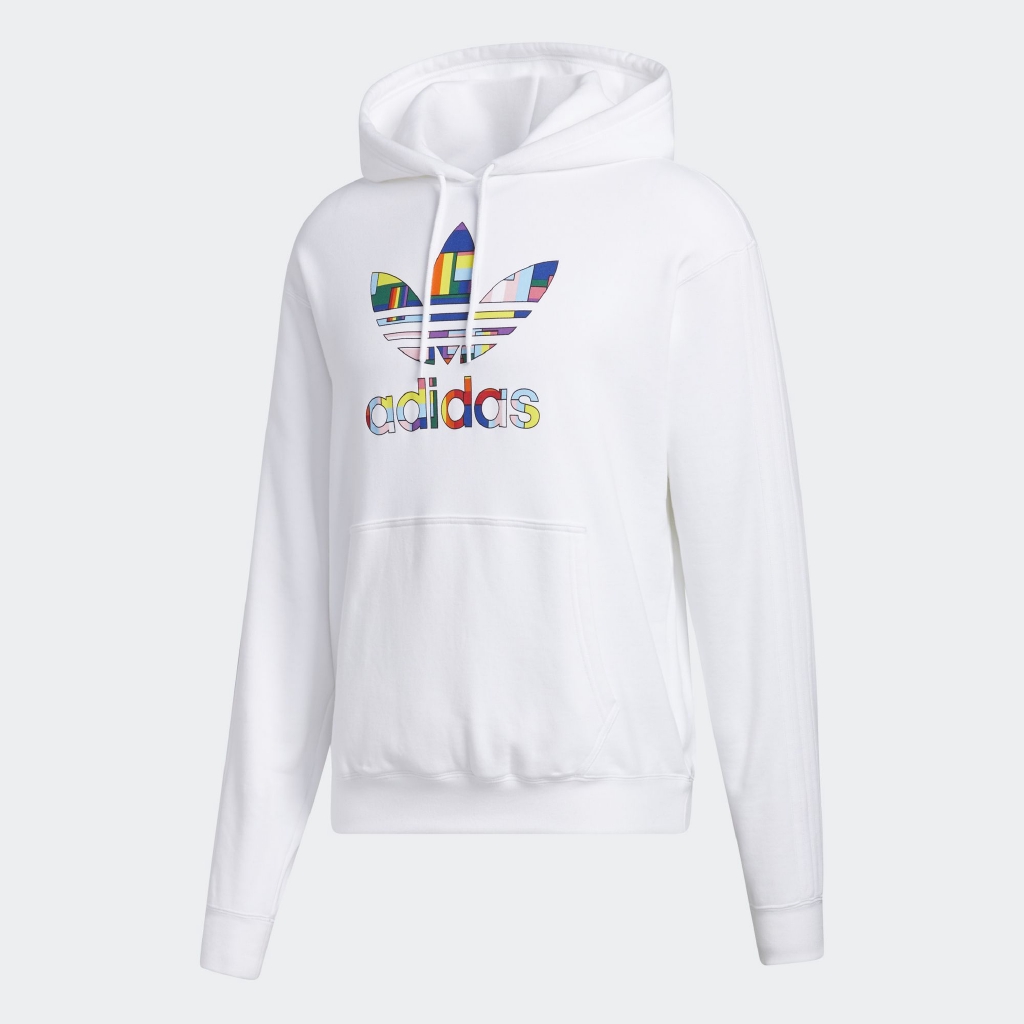 hoodie adidas putih