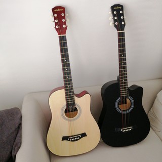 SG stock 38 inch beginner acoustic guitar cut away