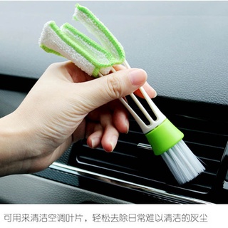 Double Ended Cleaning Brush Car Air Vent Keyboards Window Leaves Duster Cleaner 
