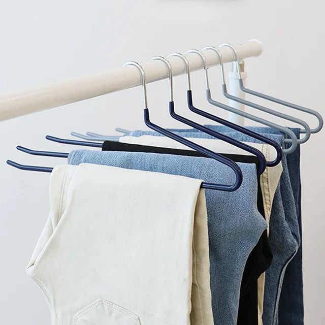 [Bundle of 20] Slim Design NonSlip Anti Slip Clothes Hanger Pants