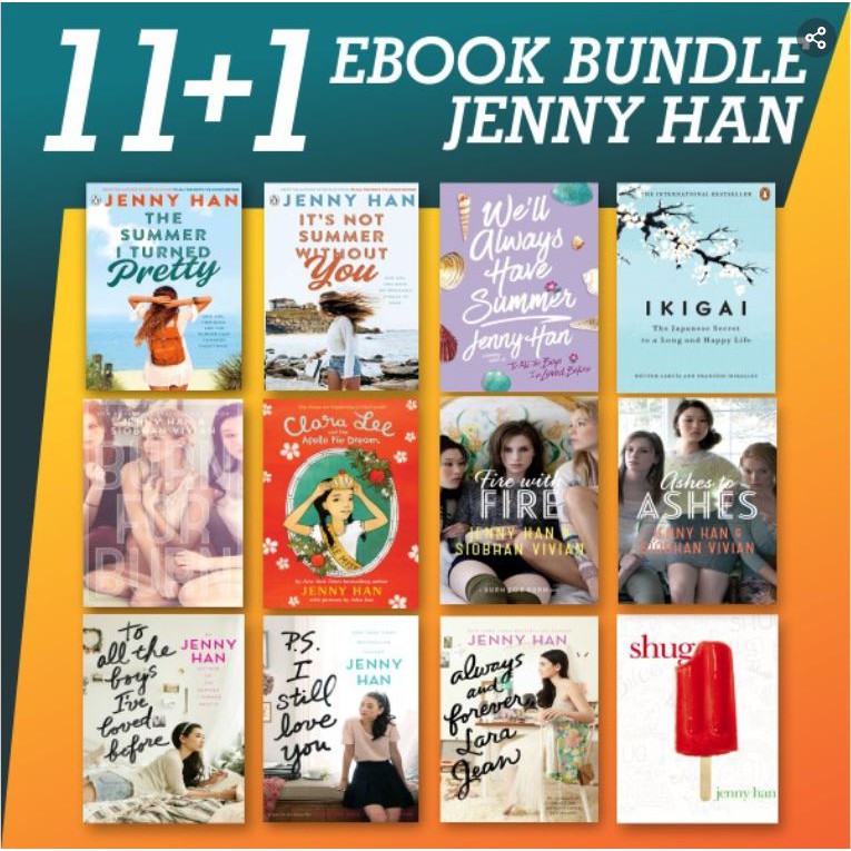 Jenny Han S Ebook Collection 11 In 1 With Free Ebook Soft Copy Pdf Digital Copy Shopee Singapore