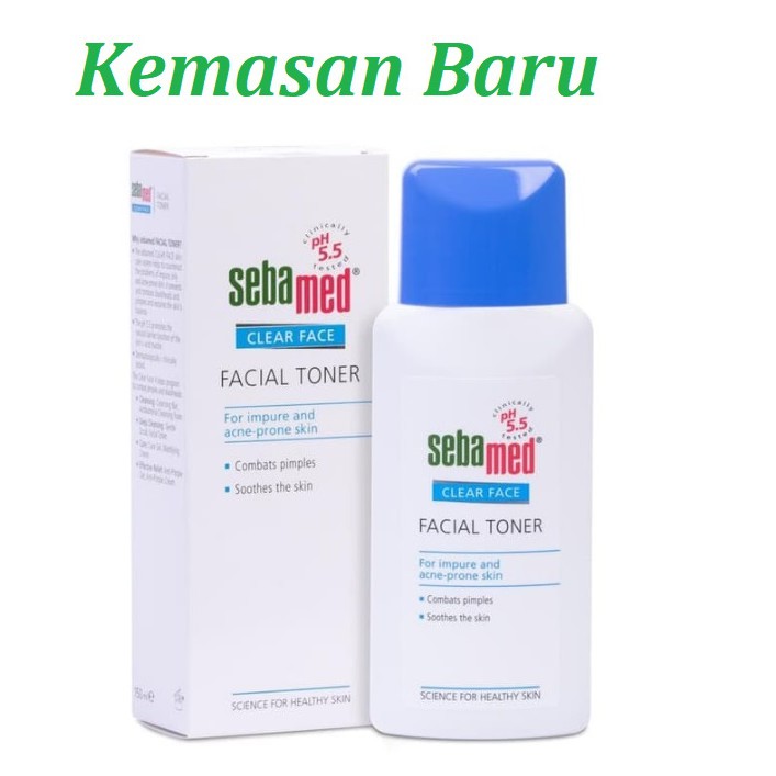 sebamed clear face cleansing facial toner