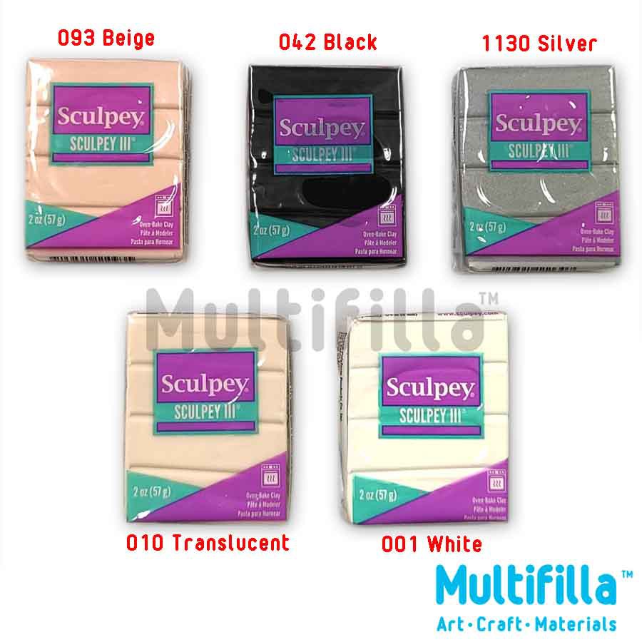 Sculpey Iii Polymer Clay Oven Bake Clay 2oz 57g Shopee Singapore