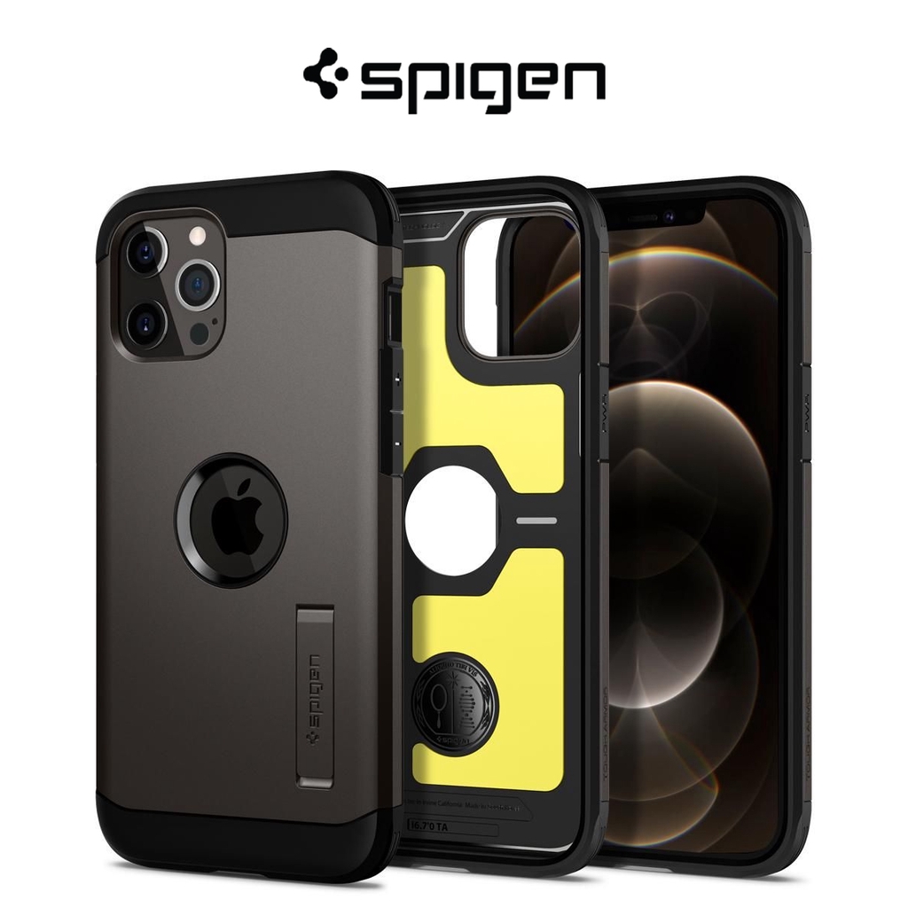 Spigen iPhone 12 Pro / iPhone 12 Case Cover Tough Armor Casing with