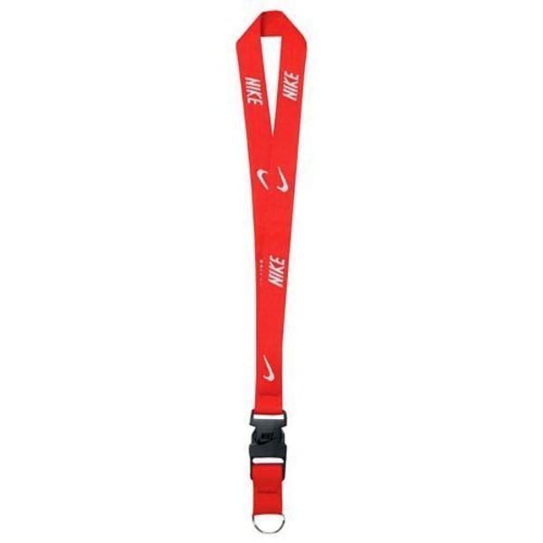 red nike lanyard