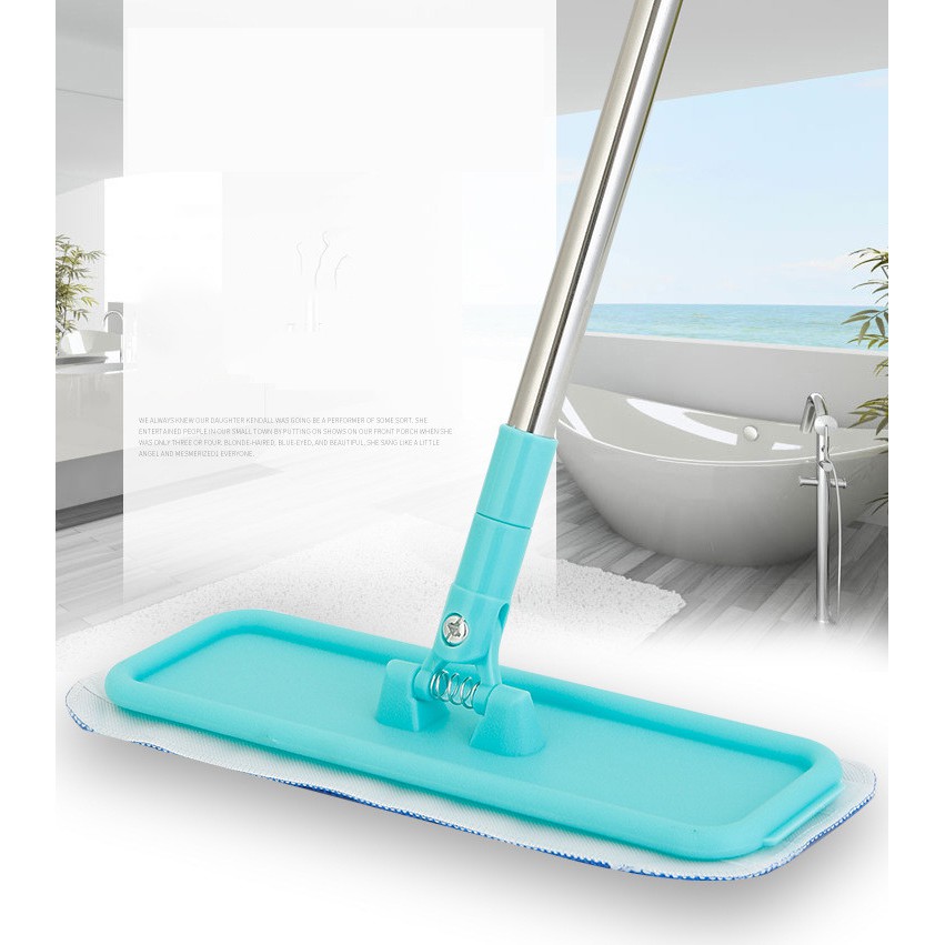 Flat Mop Free Hand Washing Household Wood Floor Anti Static Wet