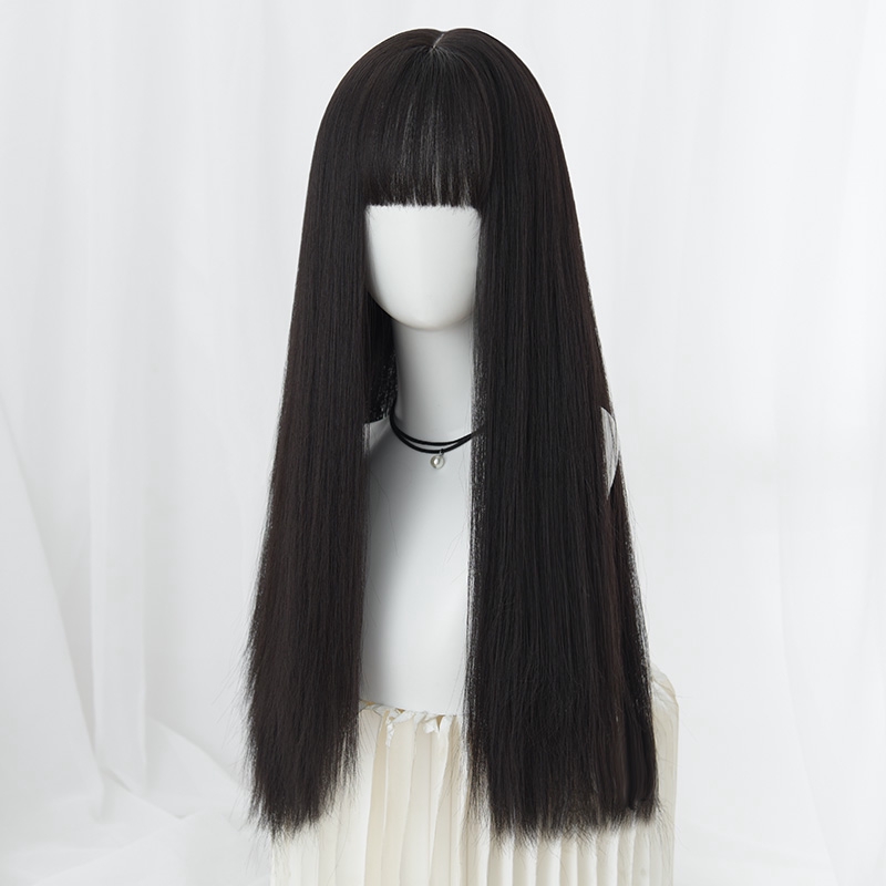 Inai Poem Wig Female Long Straight Hair Temperament Repair