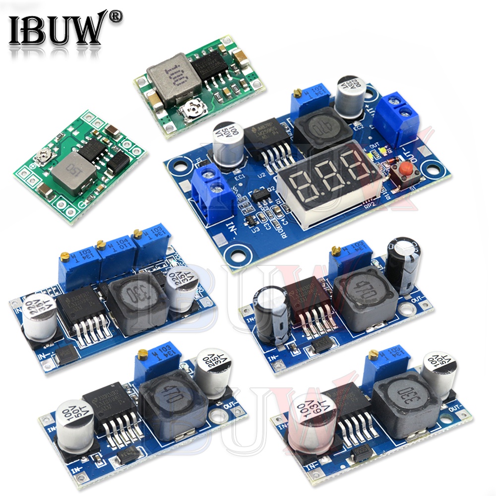 3A Adjustable DC-DC LM2596 LM2596S MP1584EN MINI360 input 4V-35V Output