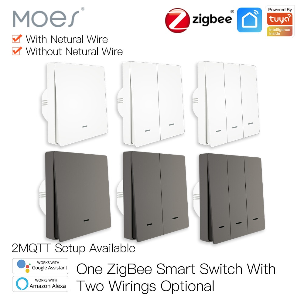 moes tuya zigbee smart light switch