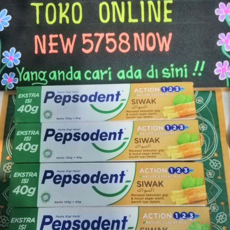 Pepsodent Siwak Toothpaste Extra 40g Shopee Singapore