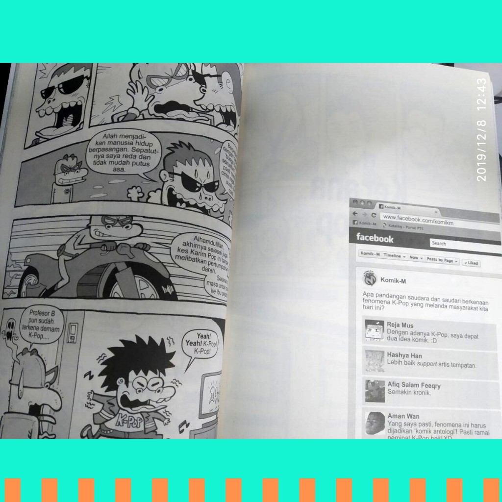 Komik Aku Kau Cinta K Pop Komik M Komik Kanak Kanak Shopee Singapore