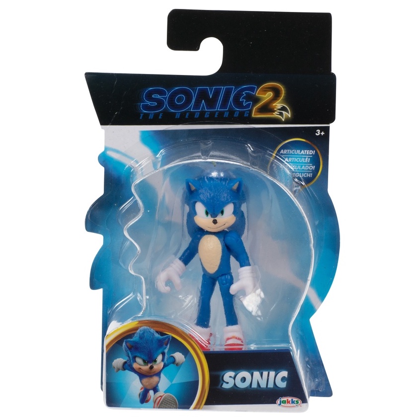 Sonic the hedgehog 2 movie 2 5 inch sonic articulated action figure