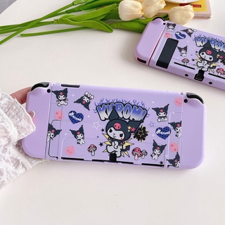 Cute Kuromi Nintendo Switch Case NS Console Protective Shell for Switch OLED Joy Con Colorful Back Cover