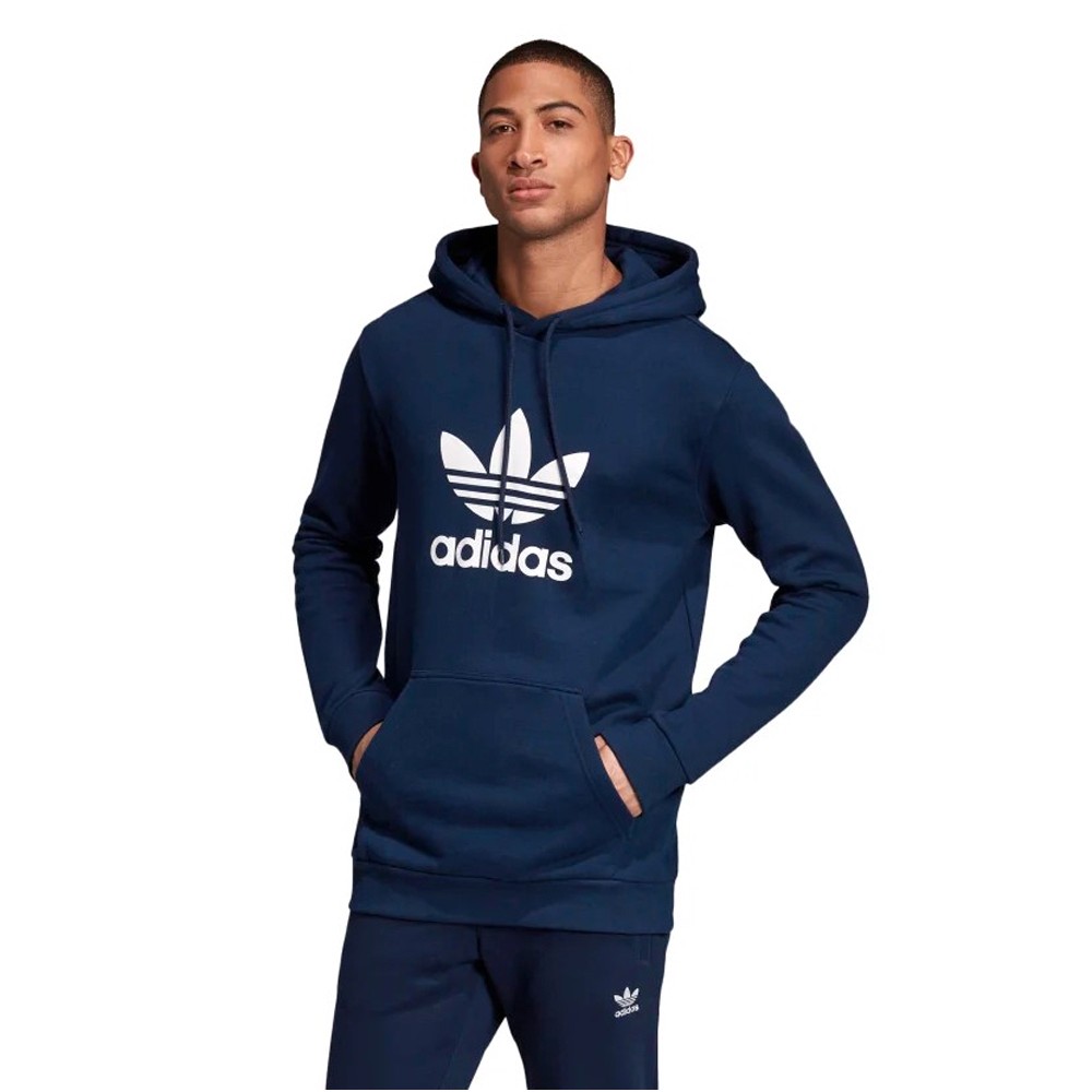 navy adidas hoodie mens