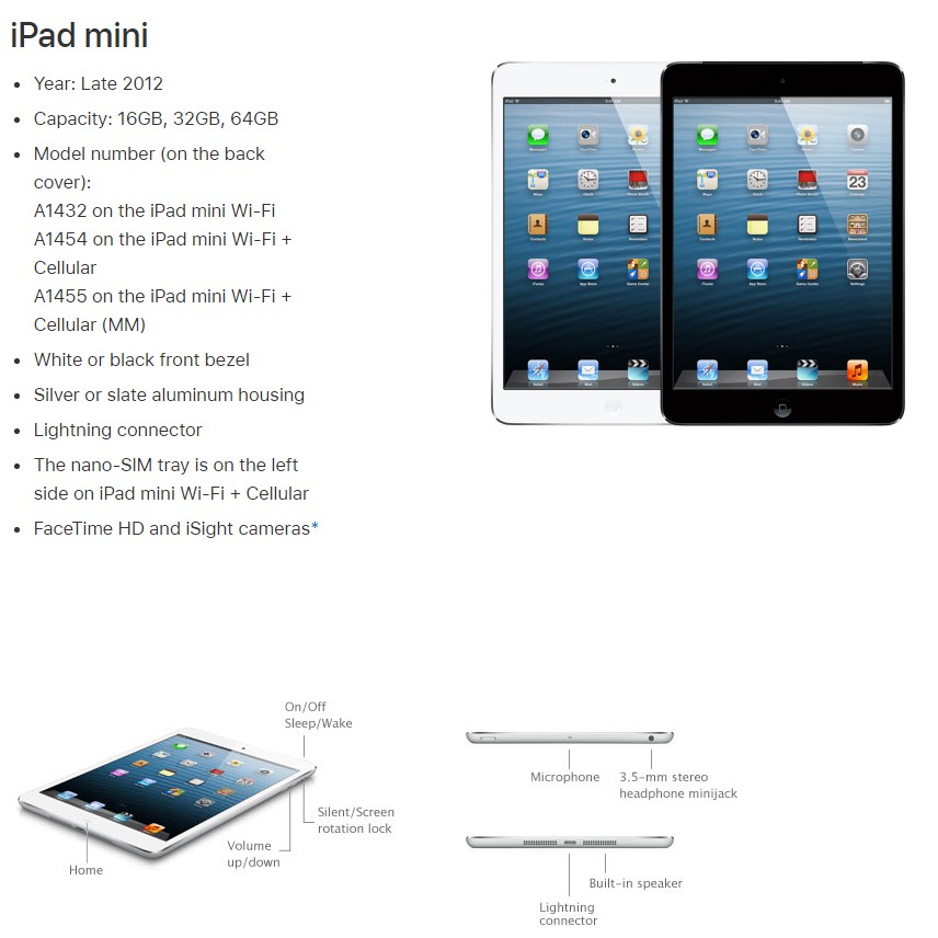 Apple Ipad Mini 16g 32g 64g 100 Original Used Shopee Singapore