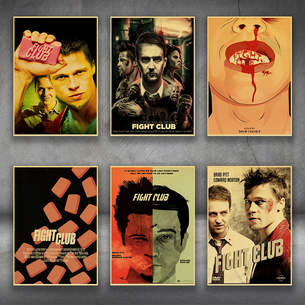 fight club poster brad pitt