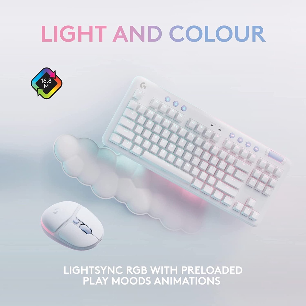 Logitech G715 Wireless Tenkeyless Mechanical Gaming Keyboard - Aurora ...