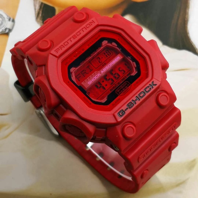 g shock red original