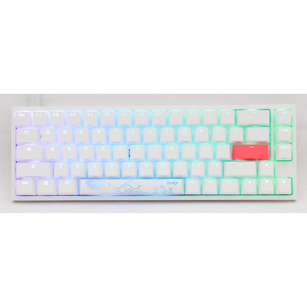 Shop Malaysia Ducky One 2 Sf White Mechanical Keyboard Cherry Mx Black Brown Blue Red Silent Red Speed Shopee Singapore