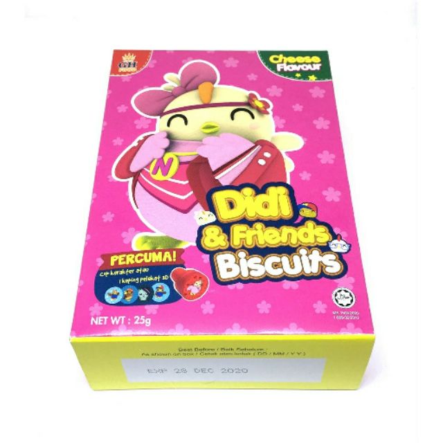 Shop Malaysia Hot Didi Friends Minion Batman Transformer Biscuit With Toys Gift Goodies Bag Cute Cartoon Biscuit Shopee Singapore