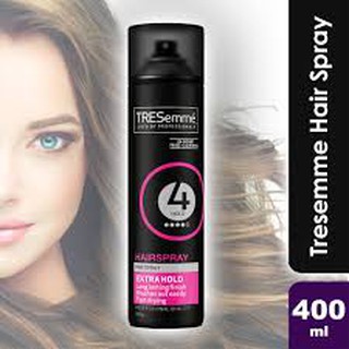 Tresemme S Extra Hold Hairspray 400ml Frizz Control 24hrs Shopee Singapore