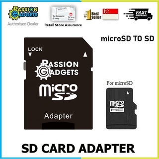 SG Seller! PassionGadgets  / SAMSUNG / SANDISK Micro SD to SD Adapter MicroSD to SD Adapter MircoSD to SD adapters